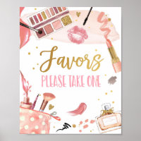 Favours Spa Party Makeup Glamour Girl Birthday Pos