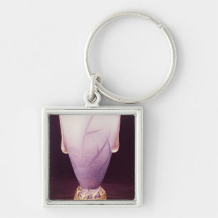 Favrile vase with ormolu base key ring