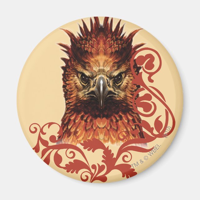 Fawkes Staring Magnet (Front)