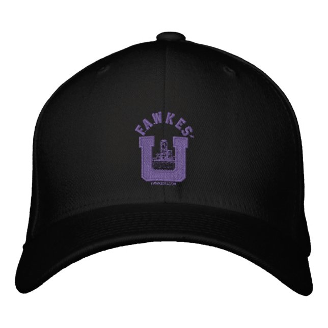 FawkesU Grey Skyline Brain Cap (Front)