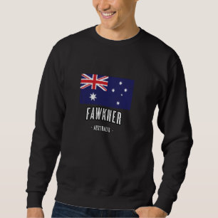 Fawkner Australia Aussie City Merch Australian Fl Sweatshirt
