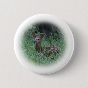 Fawn 6 Cm Round Badge
