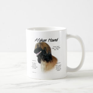 Fawn Afghan Hound History Coffee Mug