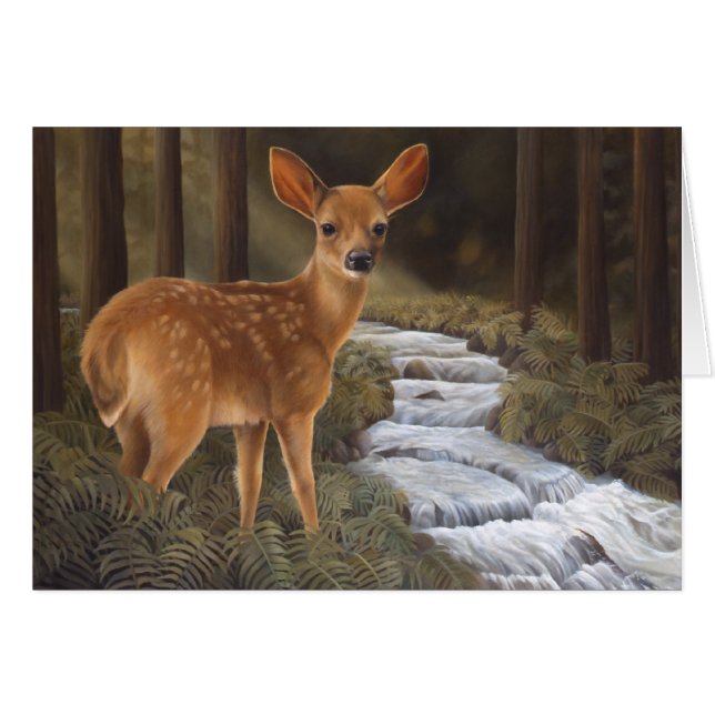 Fawn Card (Front Horizontal)
