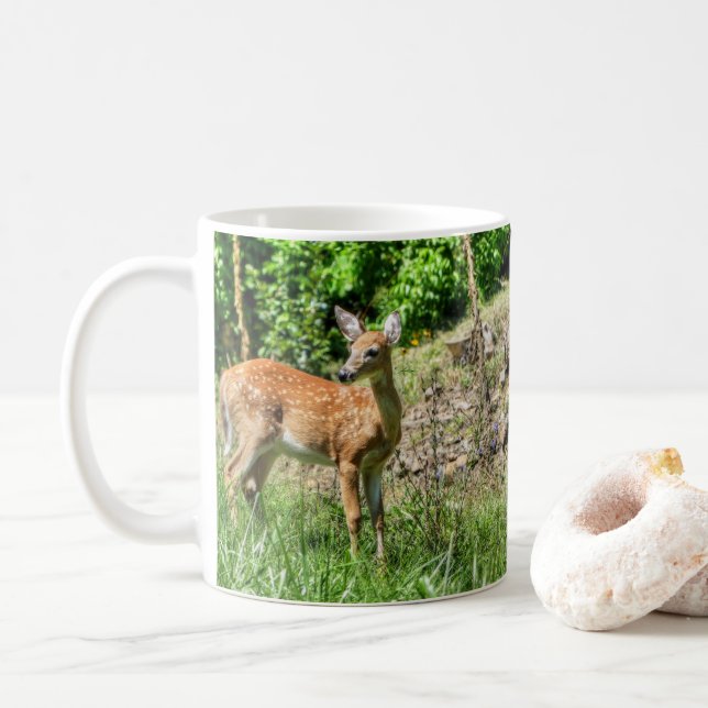 Fawn  coffee mug (With Donut)