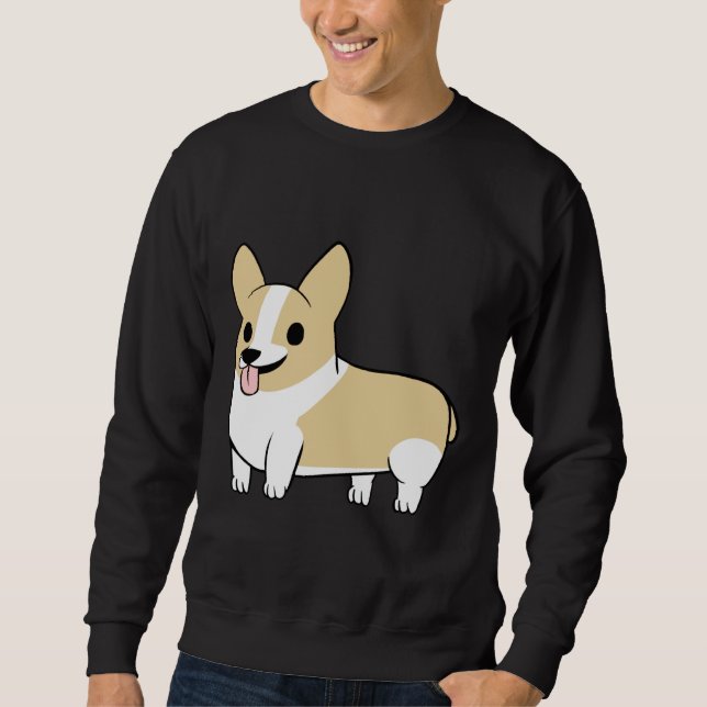 Fawn Corgi Sweatshirt (Front)