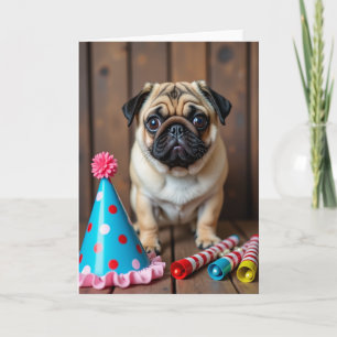 Fawn Dog Birthday Card