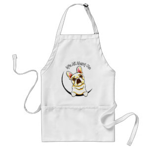 Fawn French Bulldog Its All About Me Standard Apron