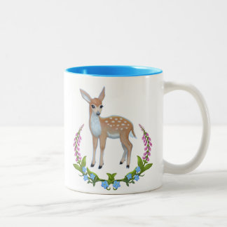 Fawn in Foxgloves Mug