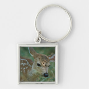 Fawn in Grass Key Ring