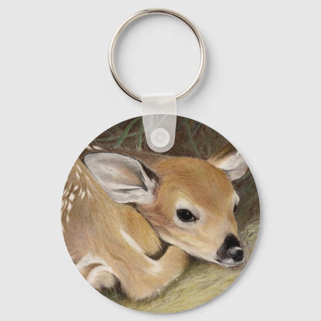 Fawn Key Ring (Front)