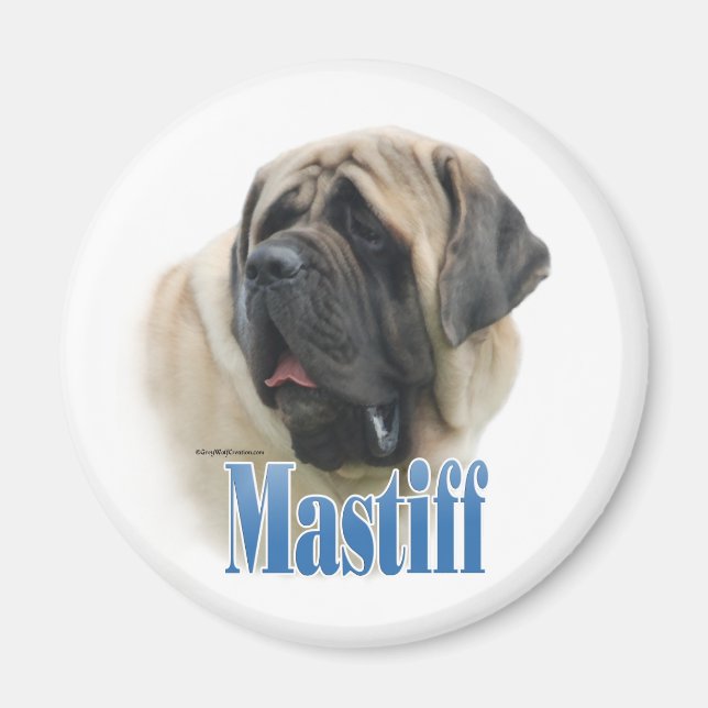 Fawn Mastiff Name - Magnet (Front)