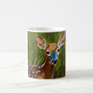 Fawn Painting - Gift for Animal Lover Coffee Mug
