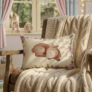 Fawn Print Pillow - Perfect Match for the Blanket