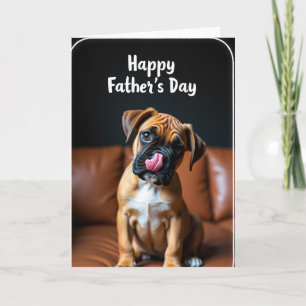 Fawn Pup Sweet Fathers Day Card
