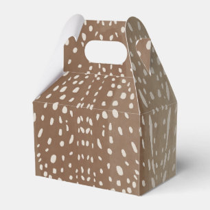 Fawn Spots Baby Deer Animal Print Pattern Favour Box