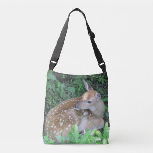 Fawn Waiting For Mum Crossbody Bag