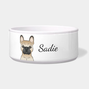 Fawn With Black Mask French Bulldog Dog & Name