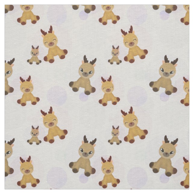 Fawns Bambi. Fabric (Swatch)