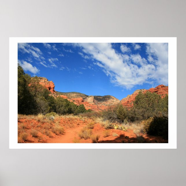 Fay Canyon Landscape Poster (Front)