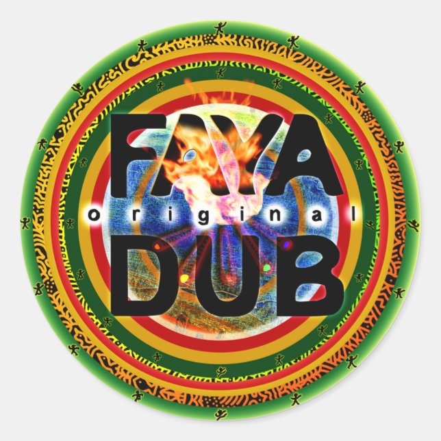 Faya Dub Stickers (Front)