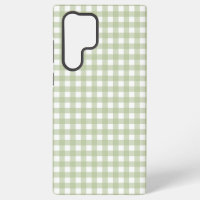 Faye and Lauren Green Gingham