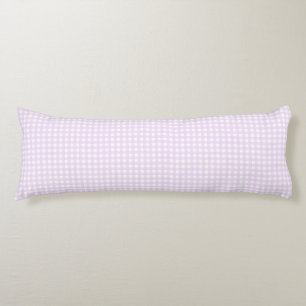 Faye and Lauren Pink Gingham Body Cushion