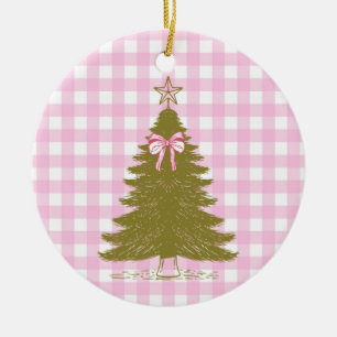 Faye and Lauren Pink Ornament
