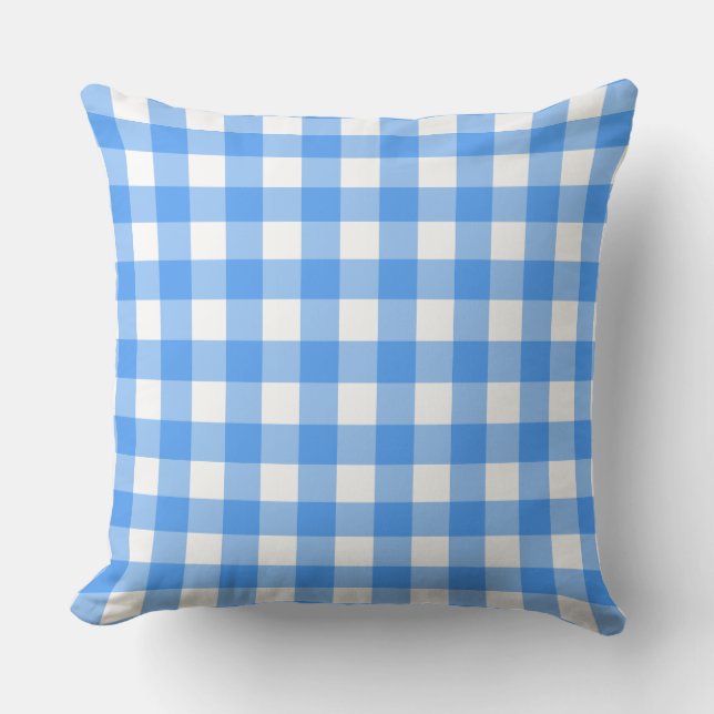 Faye and Lauren Plaid  Cushion (Front)