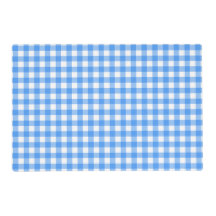 Faye and Lauren Sky Blue Gingham
