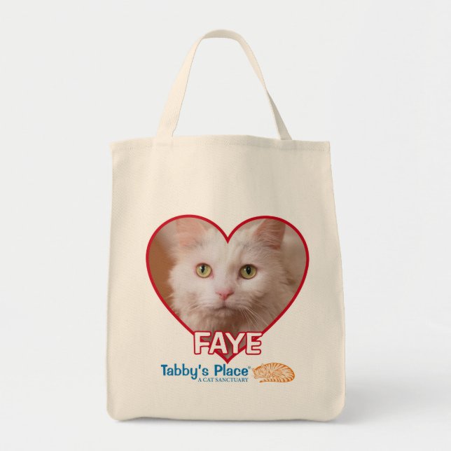 Faye - Grocery Tote Bag (Front)