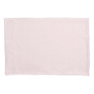 Faye Pastel Pink Gingham Pillowcase