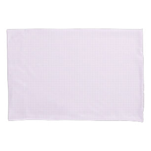 Faye Pastel Purple Gingham  Pillowcase