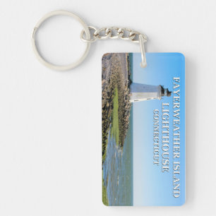 Fayerweather Island Lighthouse, Connecticut Key Ring