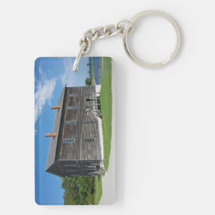 Fayette, Michigan acrylic key chain