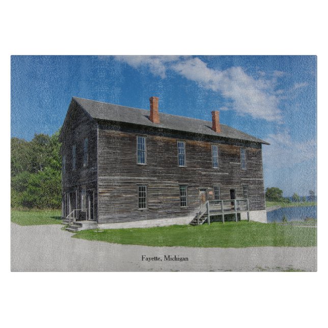 Fayette Opera House Cutting Board (Front)