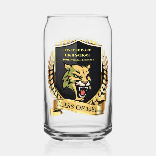 Fayette Ware Class 81 Printed Can Glass