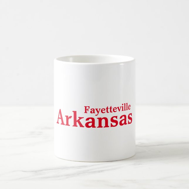 Fayetteville, Arkansas Mug (Center)