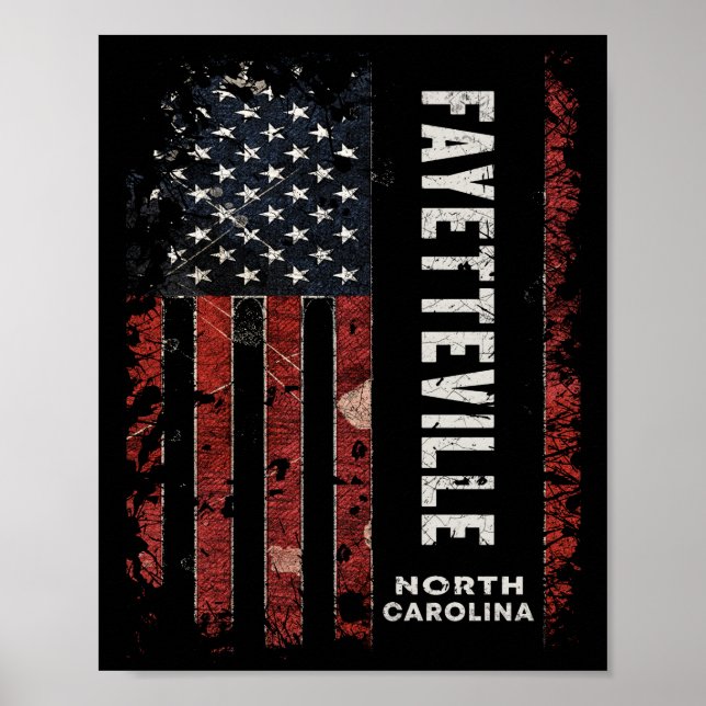 Fayetteville North Carolina Poster (Front)