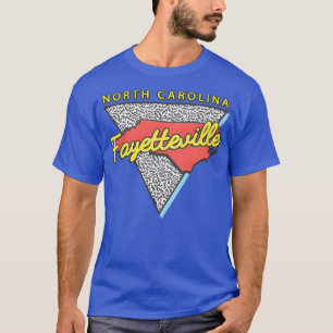 Fayetteville North olina Triangle Nc City  8 T-Shirt