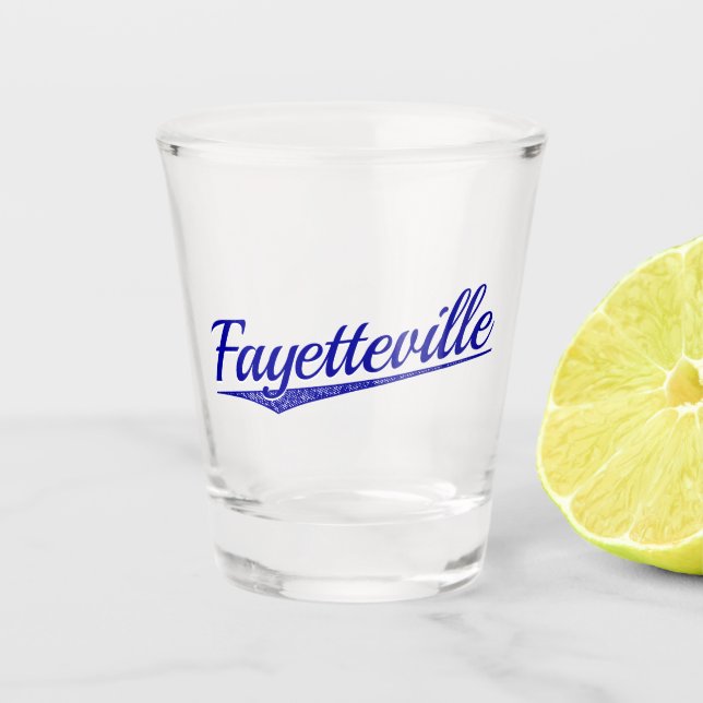 Fayetteville Shot Glass (Front)