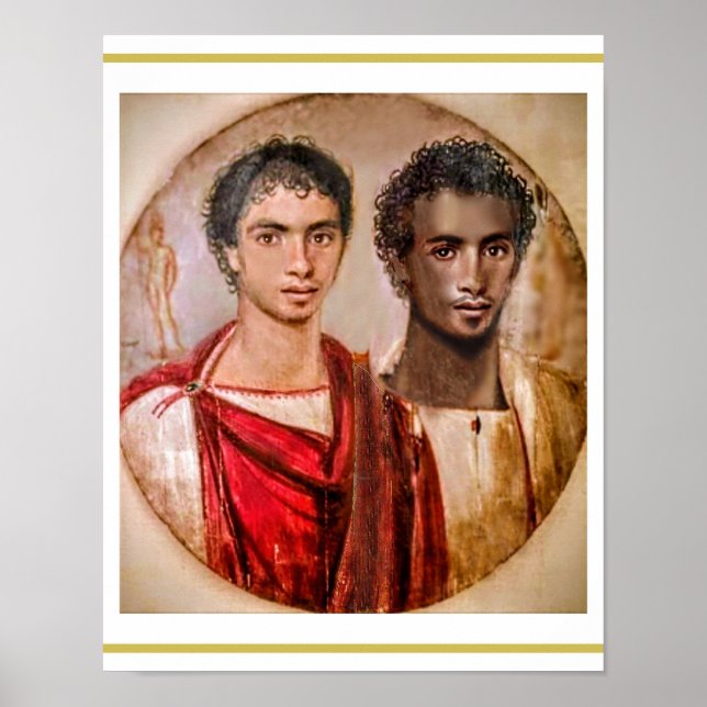 Fayum Lovers ... Roman Period Egypt Poster (Front)