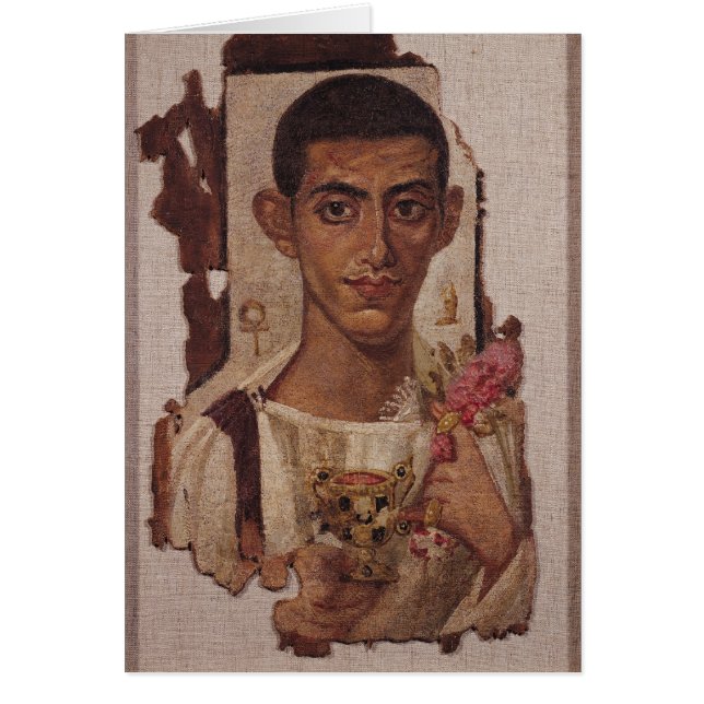 Fayum portrait of Ammonius, from Antinoe (Front)
