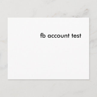fb test postcard