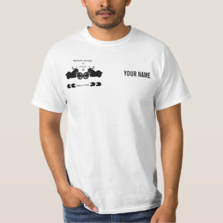 FBAP Basic White (black logo) T-Shirt