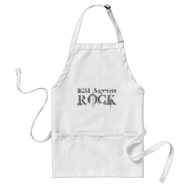 FBI Agents Rock Standard Apron (Front)