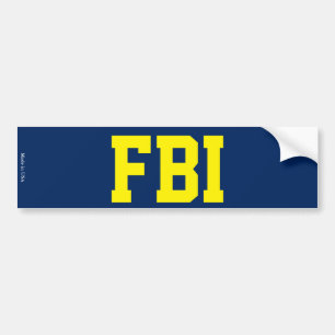 FBI Bumper Sticker