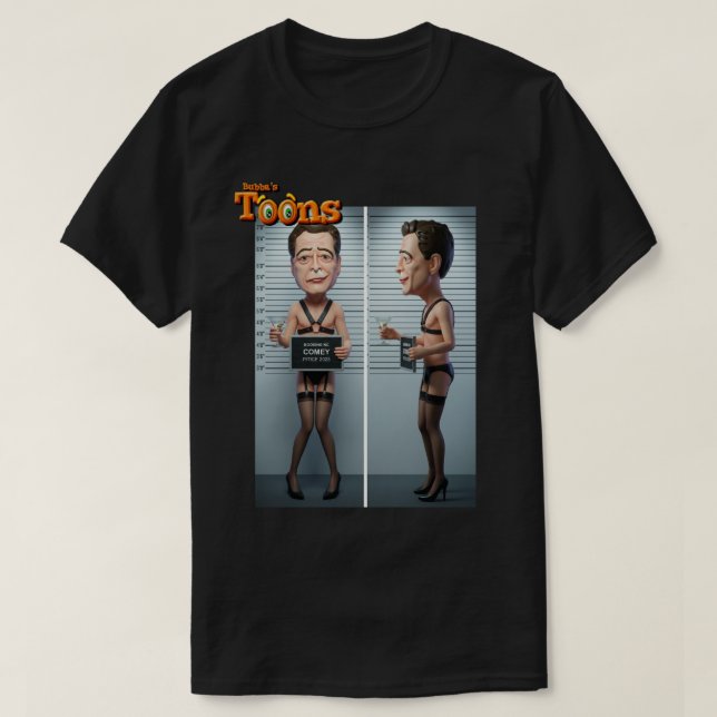 FBI DIRECTOR JIM COMEY T-Shirt (Design Front)