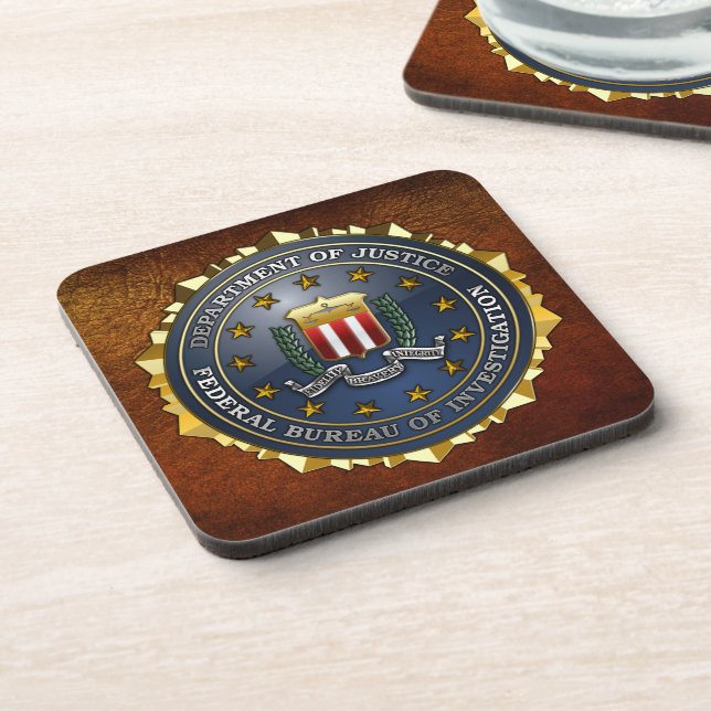 FBI Emblem Coaster (Left Side)