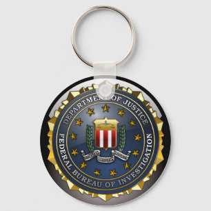 FBI Emblem Key Ring